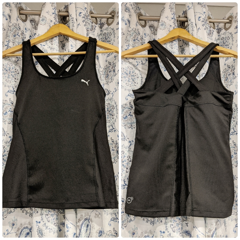 NWOT Puma Sport Lifestyle Cross-back Tank Sz L